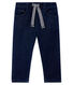 Pantaloni in maglia effetto denim per neonati