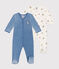 Set di 2 pigiami neonato in ciniglia variante 1