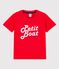 T-shirt  maniche corte in cotone bambino rosso PEPS