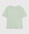 T-shirt LE BOXY in cotone donna verde HERBIER