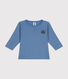 T-shirt bebè a maniche lunghe in cotone