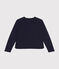 Cardigan donna in tubique blu SMOKING