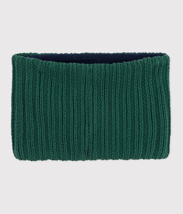Snood In Maglia Foderata In Pile Bambino