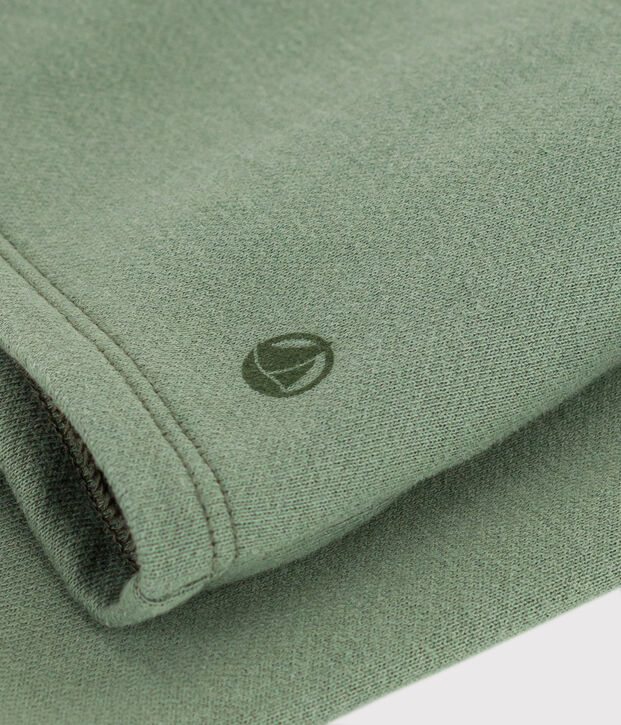 Cardigan in cotone bambina verde