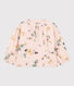 Blusa stampata in garza di cotone bambina