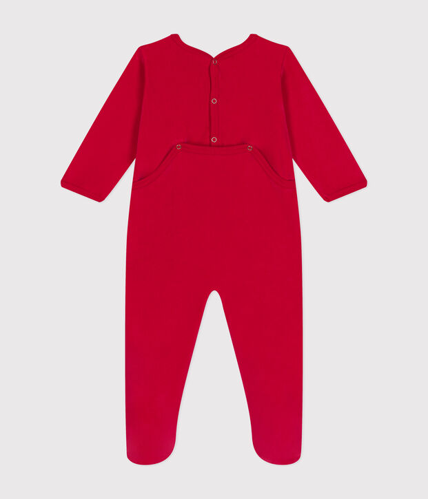 Dors bien en velours b&eacute;b&eacute; rosso