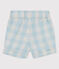 Shorts bebè in popeline vichy BOLDAIR/ MARSHMALLOW
