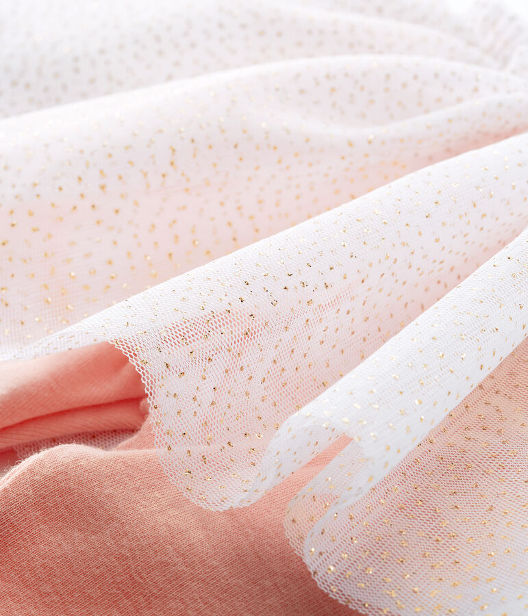 Gonna legging bambina rosa/rosa