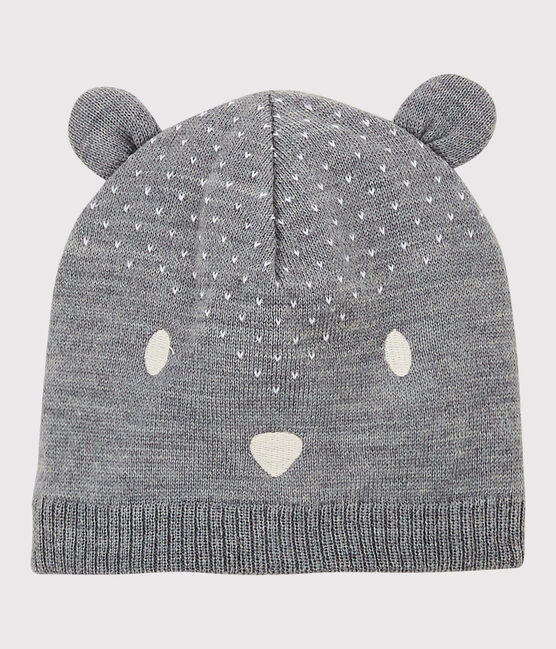 Cappellino in tricot bebè. grigio SUBWAY CHINE
