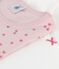 Set di T-shirt a maniche corte in cotone con mele stampate bambina variante 1