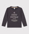 T-shirt bambino a maniche lunghe in cotone grigio DUMBO