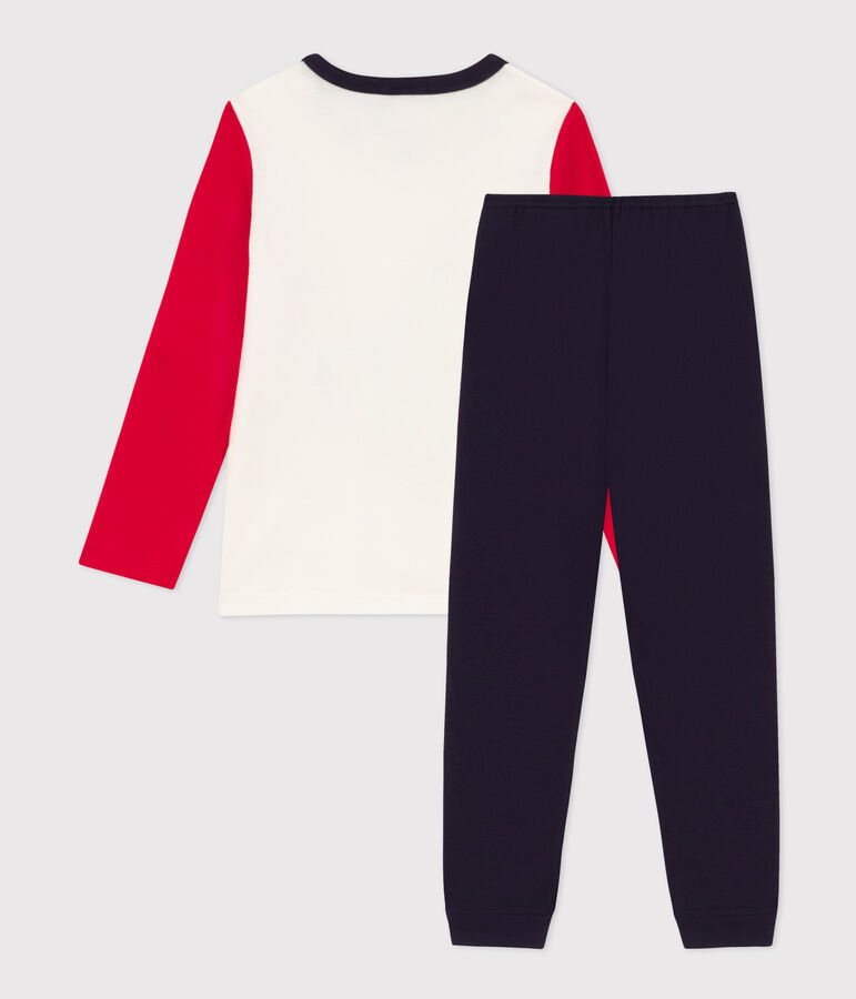 Pigiama Tour Eiffel in cotone bambino unisex blu/multicolore