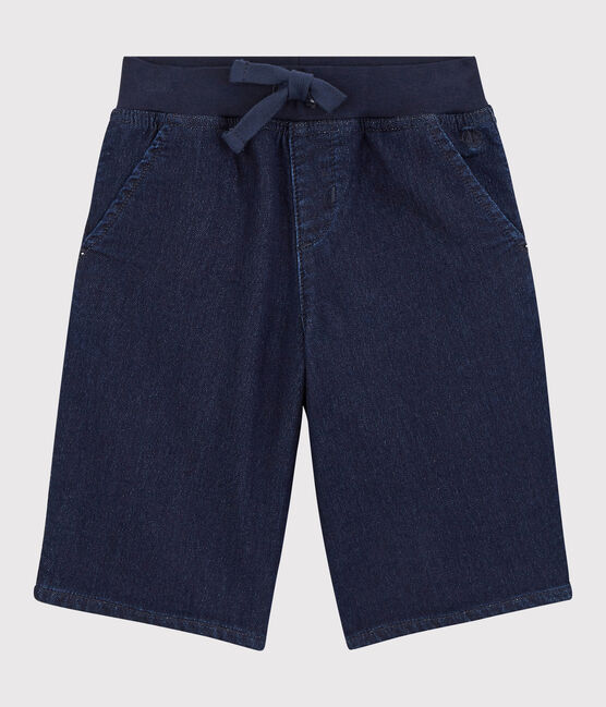 Bermuda in denim bambino blu DENIM BLEU FONCE