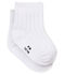 Calzini a costine bebè unisex bianco ECUME