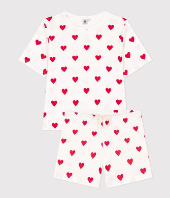 Pigiama donna corto in cotone