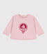 Felpa in cotone con motivo vintage Petit Bateau neonata