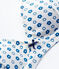 Reggiseno imbottito cuore rosso ragazza in cotone biologico e elastan bianco MARSHMALLOW/ MALLARD