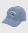 Berretto in chambray bambino blu DENIM TRES CLAIR NÂ°5