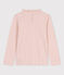 T-shirt maniche lunghe in cotone bambina rosa SALINE