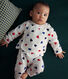 Set 3 pezzi in cotone neonato