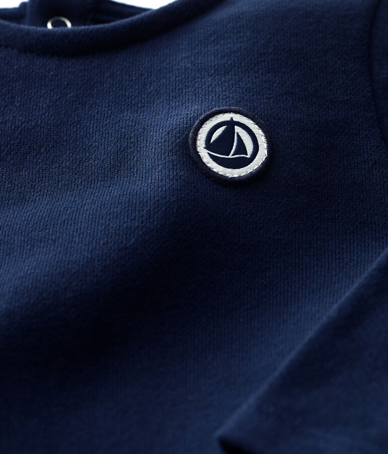 Abito trapuntato beb&egrave; blu/multicolore