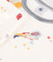 Pigiama in cotone con stampa spazio bambino bianco MARSHMALLOW/bianco MULTICO