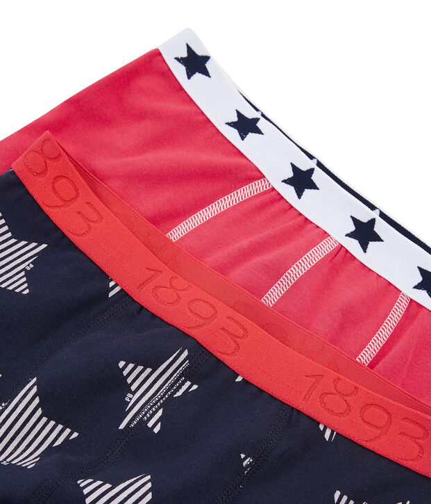 Duo boxer ragazzo multicolore