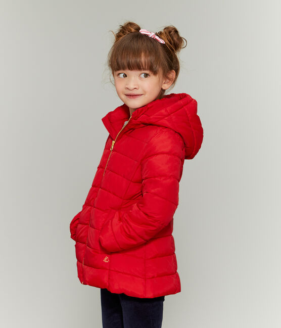 Piumino bambina rosso TERKUIT