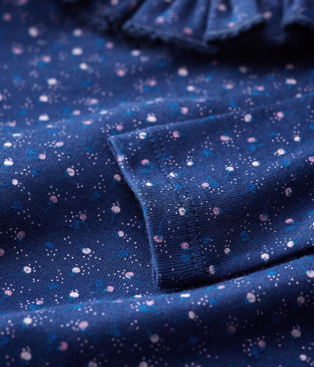 Body in cotone beb&egrave;. blu/multicolore