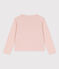Cardigan in cotone bambina rosa SALINE