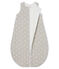 Sacco nanna bebé maschio in ciniglia grigio BELUGA/bianco MARSHMALLOW