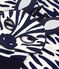 Pigiama travestimento bambino in cotone con zebra stampata blu MILK/ SOIR