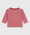 T-shirt maniche lunghe bebè millerighe in tubique STOP/ MONTELIMAR