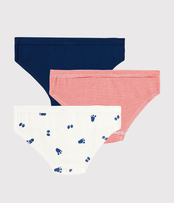 Confezione da 3 slip fantasia zampa dello yeti da bambino | Petit Bateau