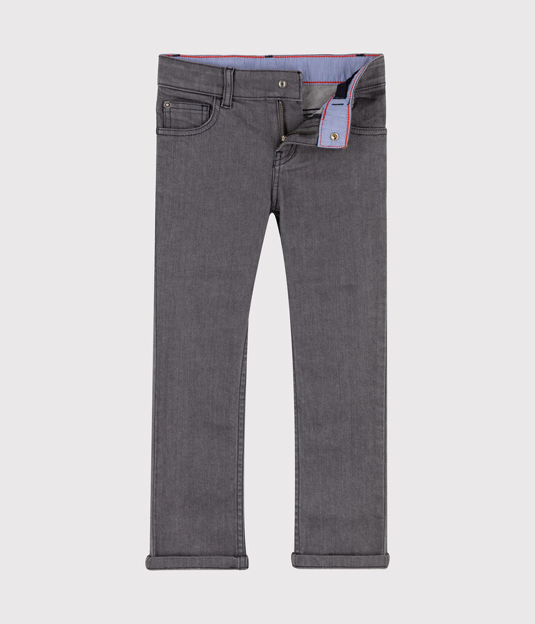 Pantalone in denim bambino grigio GRIS MOYEN