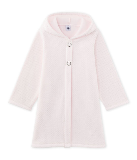 Vestaglia per bambina rosa VIENNE/grigio MISTIGRI