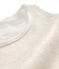 Canottiera donna in lino cangiante bianco MARSHMALLOW/rosa COPPER