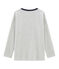 T-shirt a manica lunga bambino grigio BELUGA CHINE