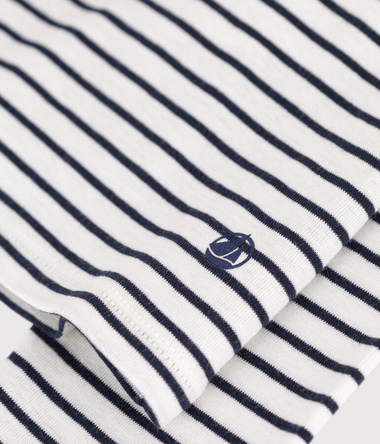 T-shirt L'ICONIQUE in cotone donna bianco/blu