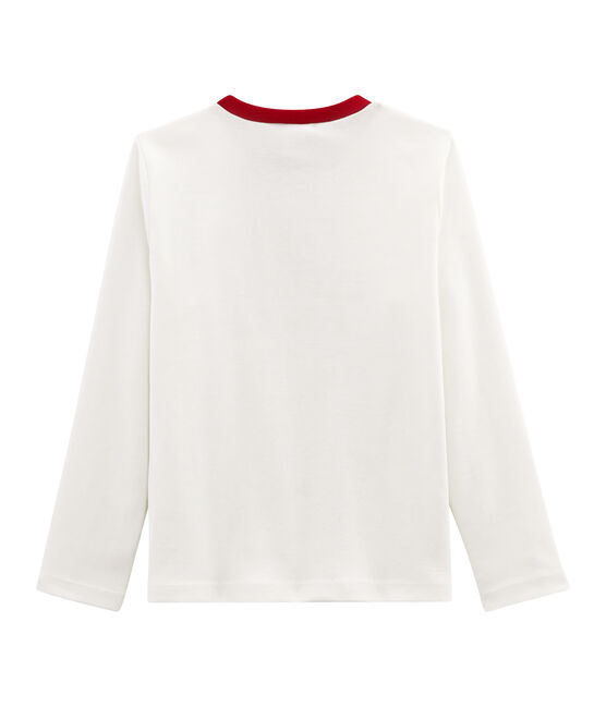 T-shirt bambino bianco MARSHMALLOW