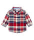 Camicia a quadretti per bebé maschio