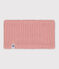 Snood in maglia bebè foderato in pile riciclato rosa SALINE