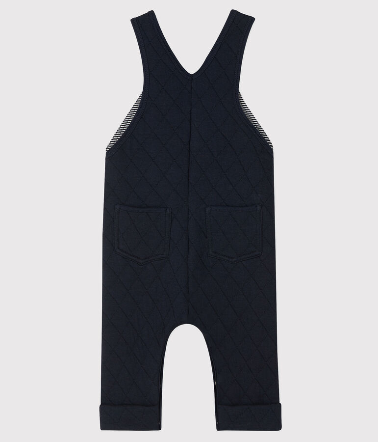 Salopette lunga beb&egrave; maschio blu