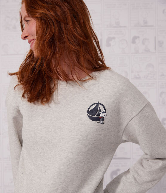 Felpa donna grigio BELUGA CHINE