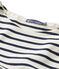 Mariniere per donna in jersey pesante beige COQUILLE/blu SMOKING