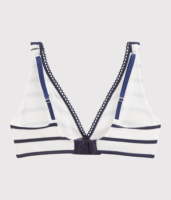 Reggiseno a righe Donna bianco MARSHMALLOW/blu SMOKING