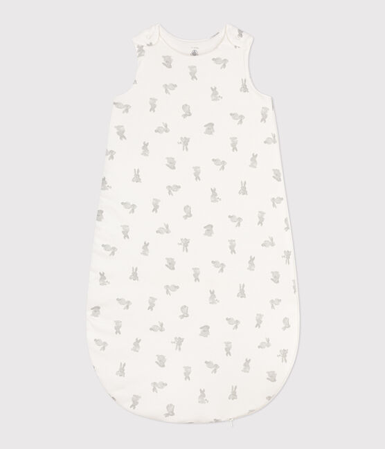 Sacco nanna in cotone con conigli TOG 2 bianco MARSHMALLOW/grigio GRIS