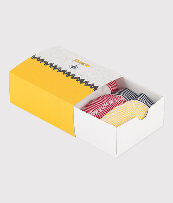 Confezione da 3 boxer bambino in cotone Petit Bateau X Snoopy variante 1