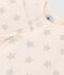 Cardigan bebè in tubique fantasia stella beige AVALANCHE/ ARGENT