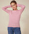 T-shirt L'ICONIQUE cocotte in cotone Donna rosa ROSELINE CHINE
